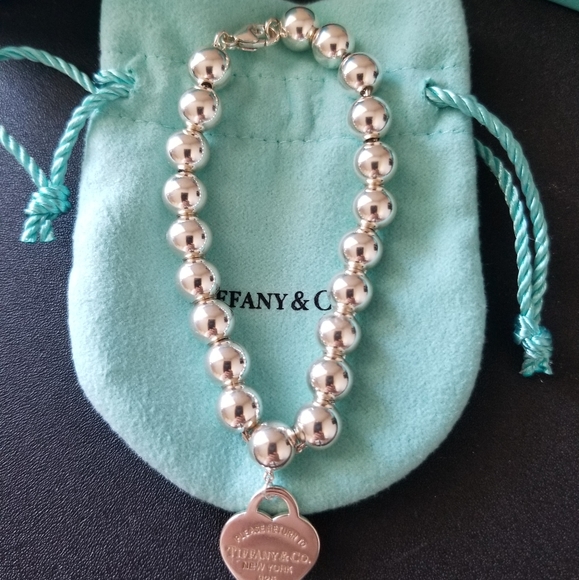 Tiffany & Co. Jewelry - Tiffany & Co. Hardware Ball Heart Tag Bracelet